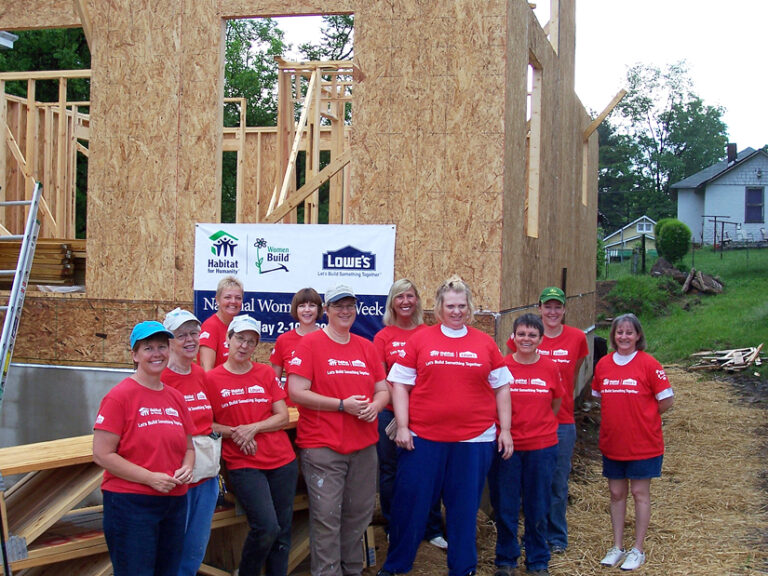 Local Women Build a House in a Nationwide Mother’s Day Habitat Initiative