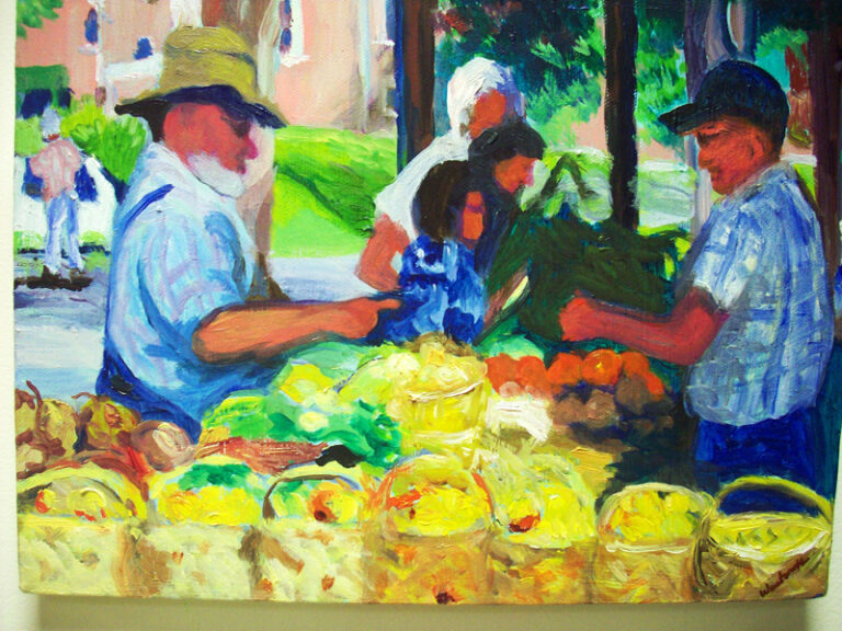 Retired PH Librarian to Exhibit Paintings at WVTF