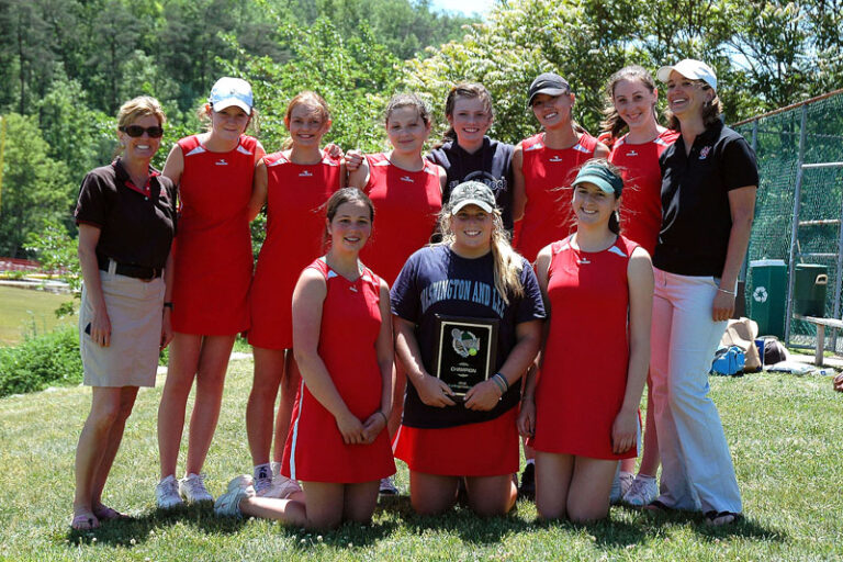 North Cross Girls Tennis Team Wins Conference Title