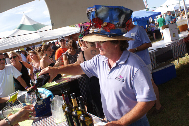Wine Festival Attracts Local Vintners, Thousands Of Patrons