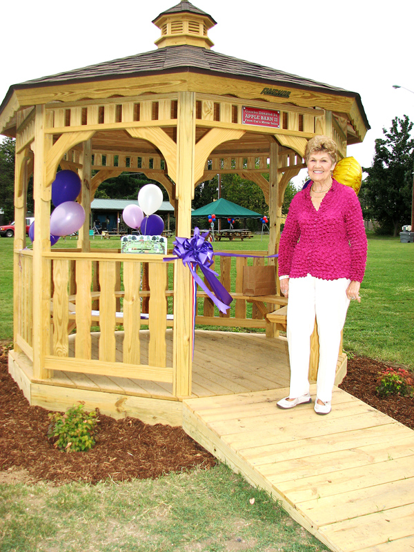 Troutville’s  “Friends of the Park” Finds Ways to Fund Gazebo