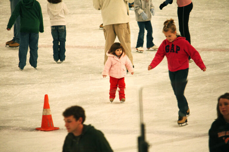 Public Ice Skating Makes for Good Cold Fun
