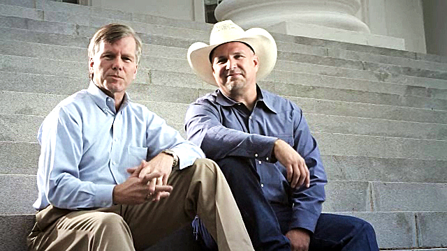 Governor McDonnell and Garth Brooks Team Up to Promote VA