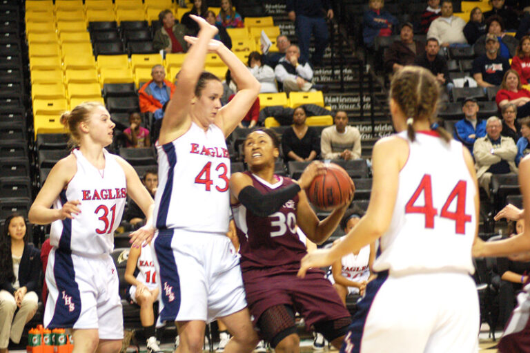 Lady Spartans Fall Short in 63-34 Loss to Eagles