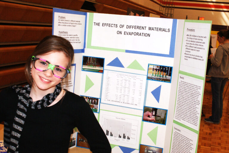 Science Fair Showcases Bright Minds – And “Interesting” Experiments