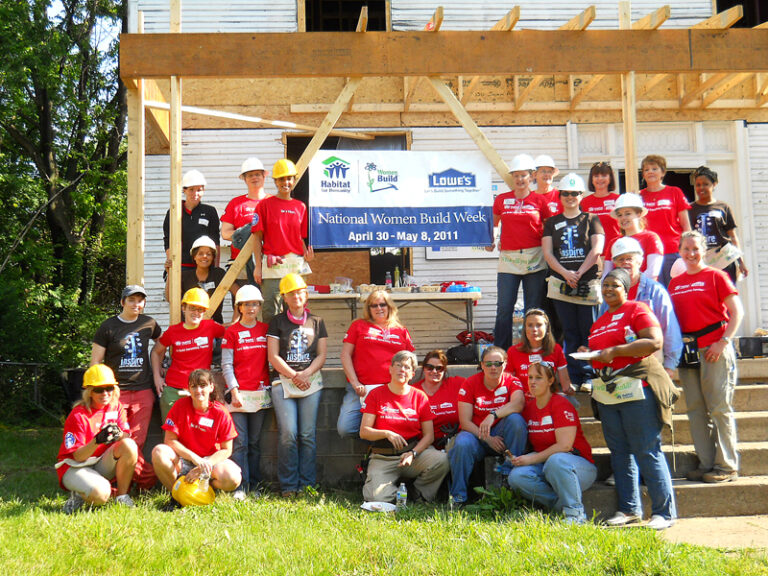 Habitat For Humanity And Lowe’s Team Up For National Women Build Week