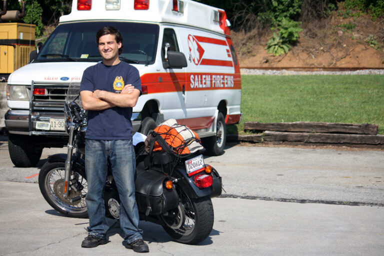 Firefighter’s Long Ride For a Good Cause