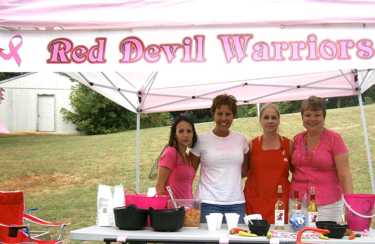 Red Devil Warriors Raise Funds