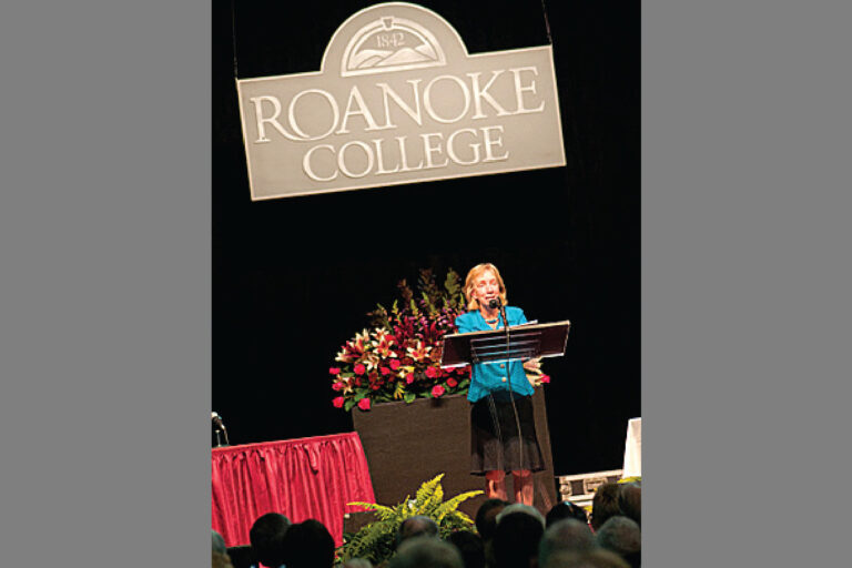 Goodwin Talks Politics at Roanoke College