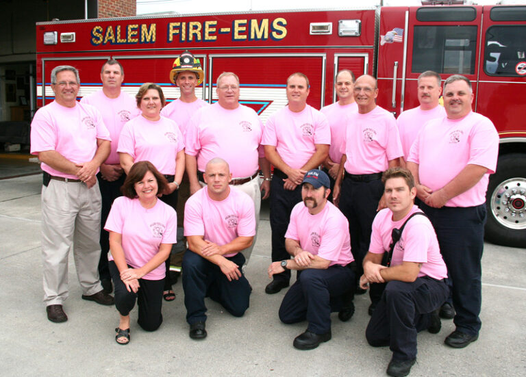 Salem Fire and EMS Goes PINK