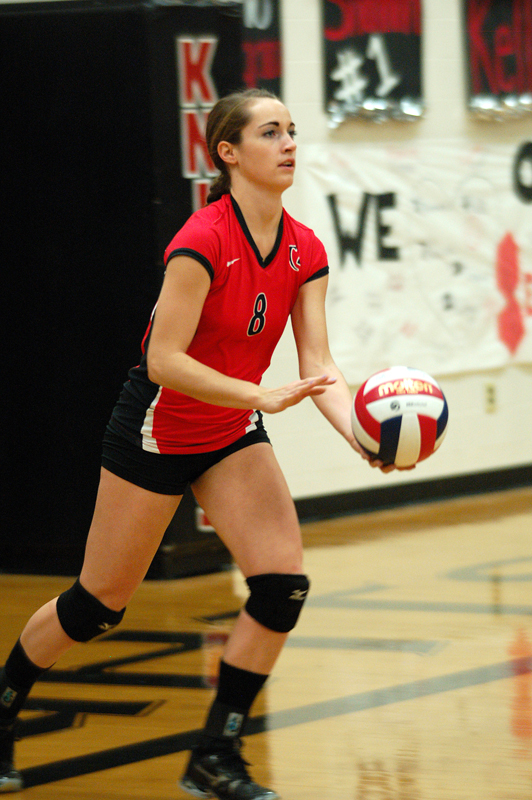 Knights Advance in Region IV Volleyball