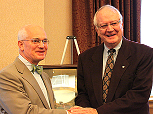 Roanoke College Honors Herman Reavis With Charles Brown Award