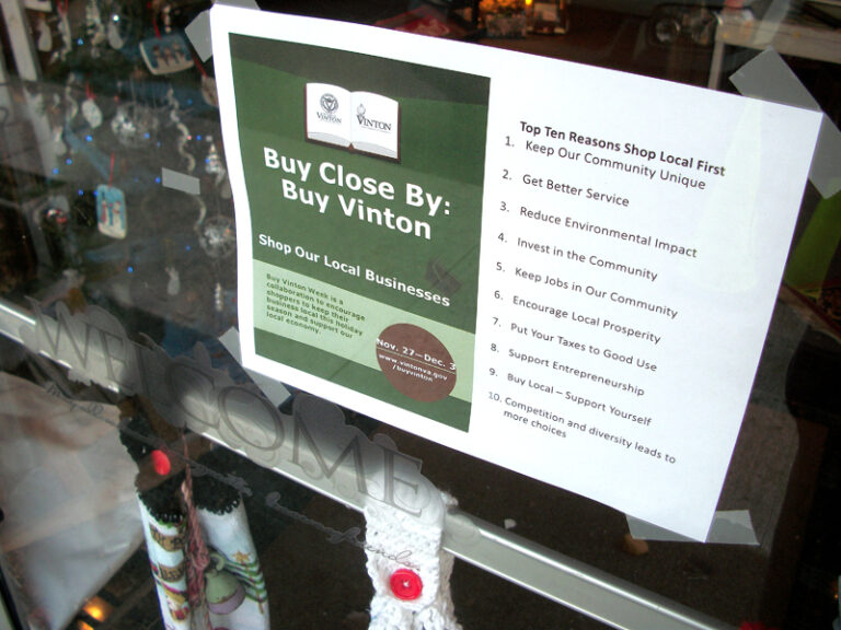 “Buy Vinton” Aims To Keep It Local