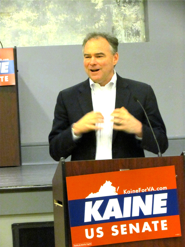 Tim Kaine Holds Meet And Greet In Roanoke