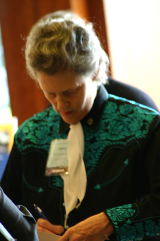 Best Selling Author Temple Grandin Speaks in Roanoke
