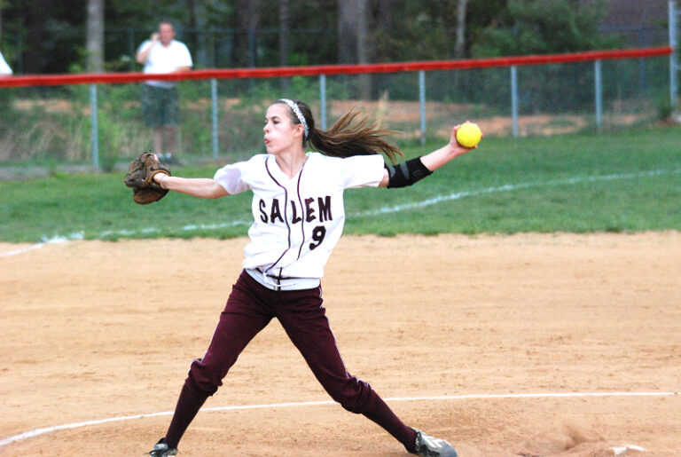 Salem Takes River Ridge Opener With 9-6 Softball Win Over Knights