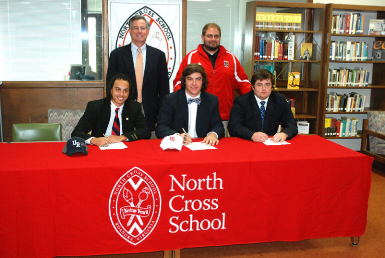 North Cross Trio Sign To Play Football At The Next Level