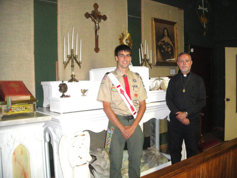 Restored Alter Presented to Catholic  Historical Museum of the Roanoke Valley