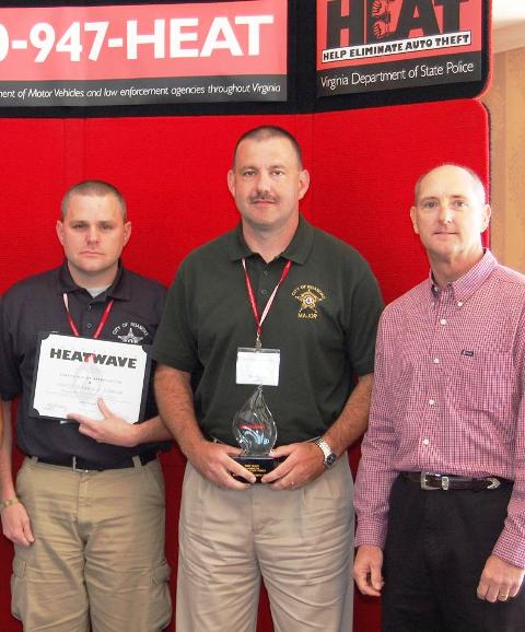 Roanoke City Sheriff’s Office Recognized For Fighting Car Theft
