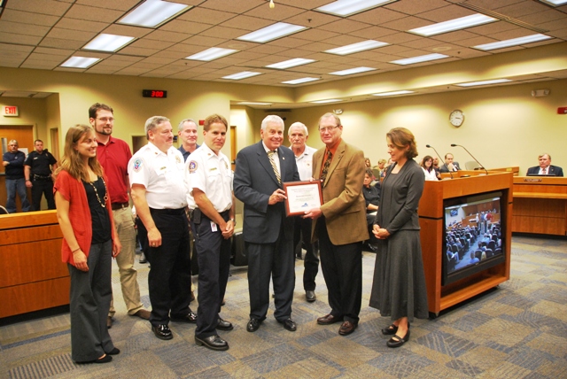 Roanoke Co. Fire & Rescue Receives VACo Award