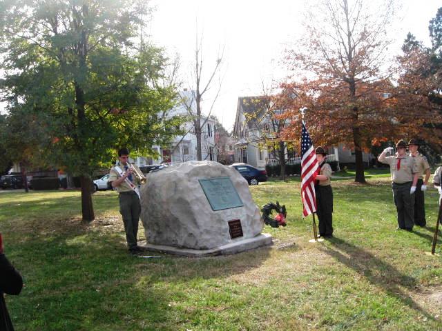 World War Monument Rededicated on Veterans Day