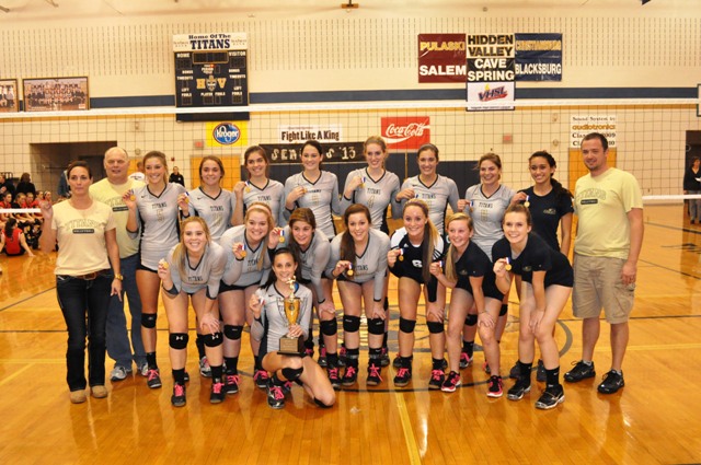 Hidden Valley-Group AA Region IV Volleyball Champions - The Roanoke Star