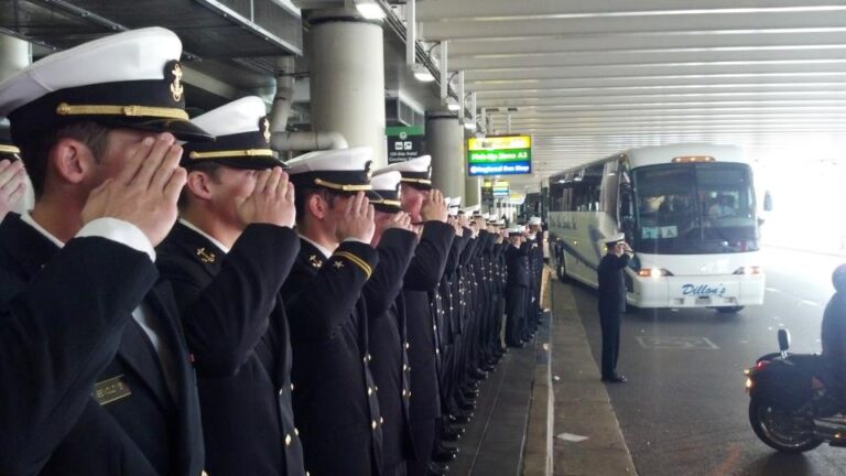 A Well Placed Salute