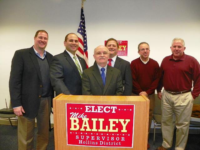 Bailey Declares Candidacy for Hollins Supervisor Seat