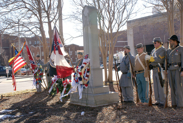 Robert E. Lee Honored at Downtown Plaza
