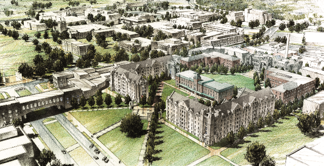 Major Redesign of Virginia Tech’s Upper Quad Set to Begin