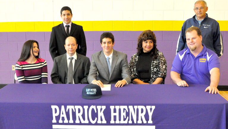 Patrick Henry Trio Sign Letters of Intent to Compete at the College Level