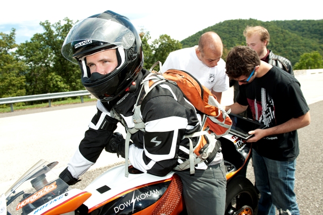 Tech Engineering Student Leads Electric Motorcycle Team To National Status