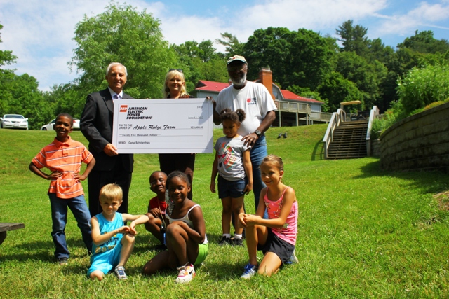 American Electric Power Foundation Presents $25,000 To Apple Ridge Farm