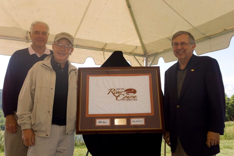 In Memoriam: Pete Dye, Architect of VA Tech’s Award-winning Golf Course