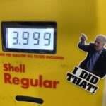 Gas Pains: Gas Pump in Roanoke County, VA, April 1, 2022