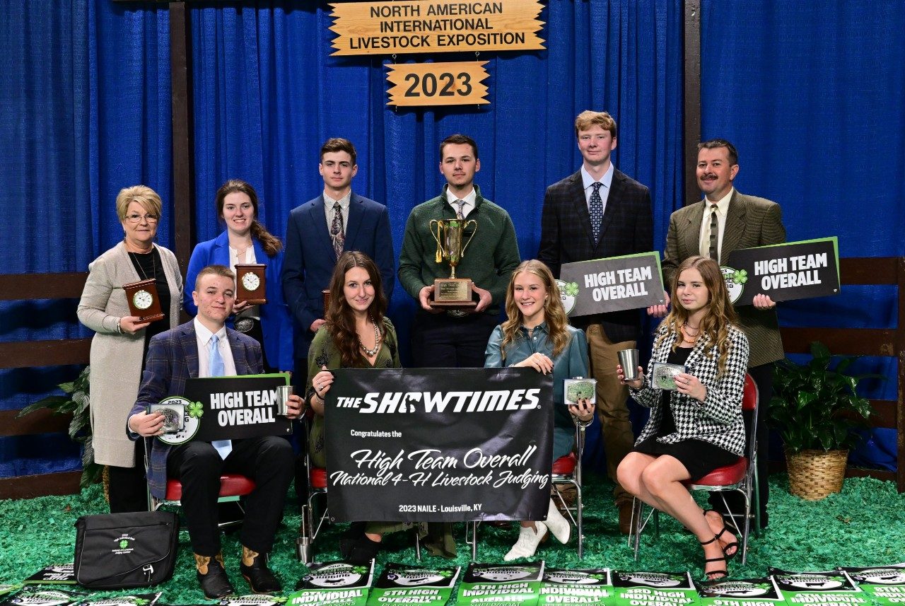 Virginia 4H Livestock Judging Team Wins National Competition The