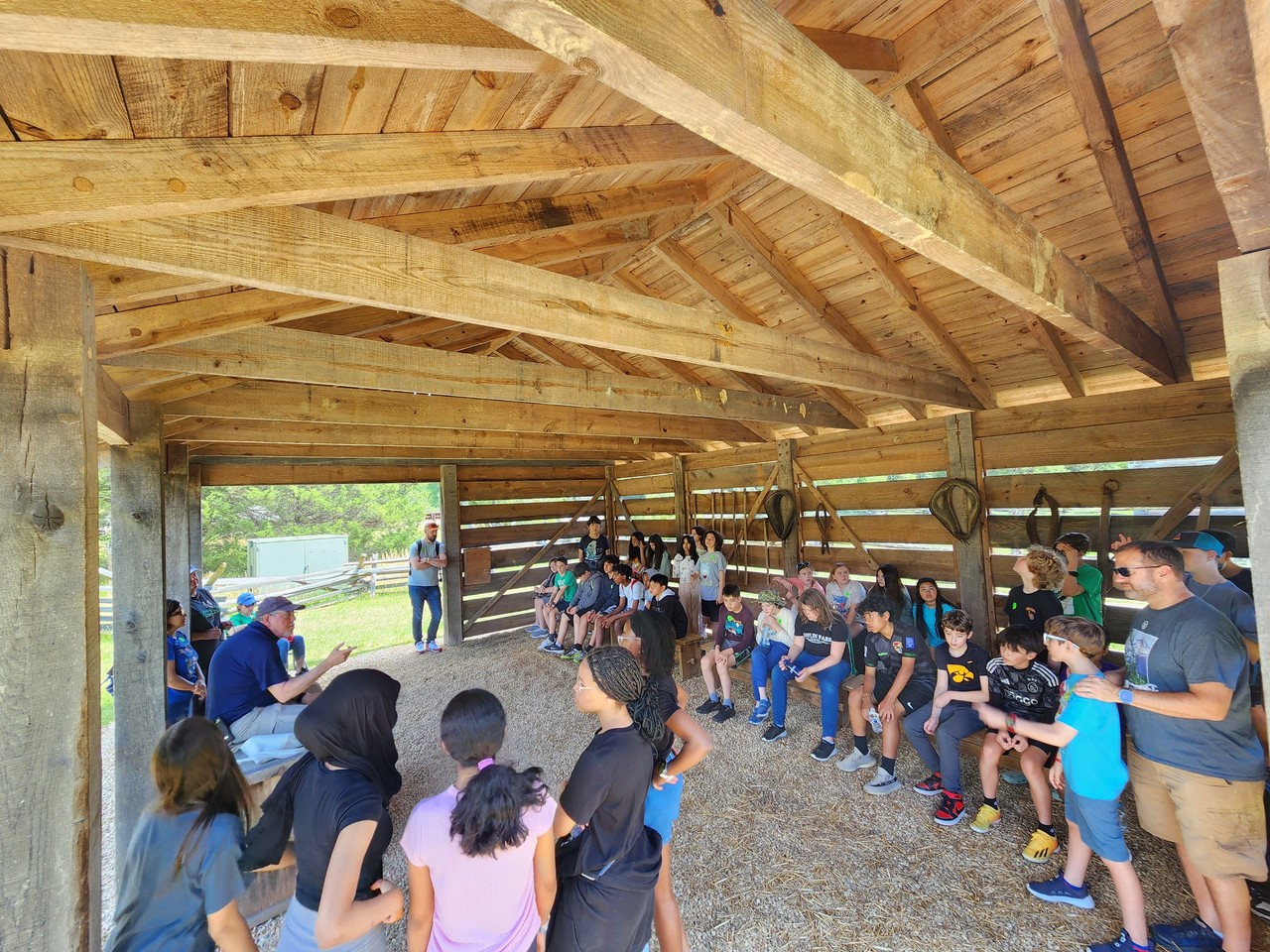 Students Immersed in Past at Pamplin Historical Park / Museum of Civil War...